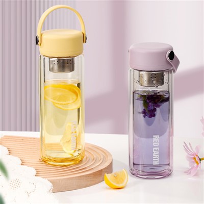 Botol air kaca dinding ganda